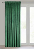 ZASŁONA GOTOWA PIERRE NA TAŚMIE 140 X 300 CM CIEMNOZIELONY