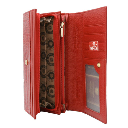 Portfel damski skórzany skóra naturalna  Peterson