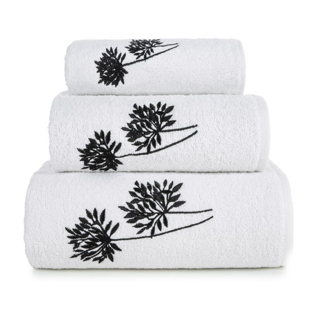 KOMPLET RĘCZNIKÓW 3 56 X 36 X 7 CM BIAŁY