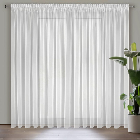 FIRANA GOTOWA ESEL NA TAŚMIE 350 X 250 CM BIAŁY