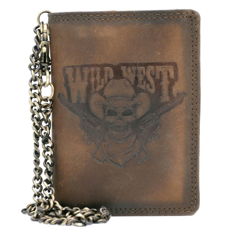 Portfel męski skórzany skóra naturalna  Classic Motorcycles 