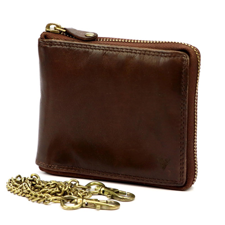 Portfel męski skórzany skóra ekologiczna VS 