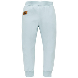 Spodnie niemowlęce niebieskie dla chłopięce Lets rock Pinokio