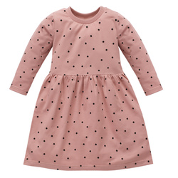 SUKIENKA TRES BIEN RO roz,groszki 110
