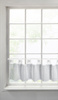 FIRANA GOTOWA SEVILLA NA SZELKACH 150 X 30 CM BIAŁY