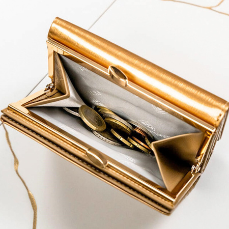 Portfel damski skórzany skóra naturalna  Peterson