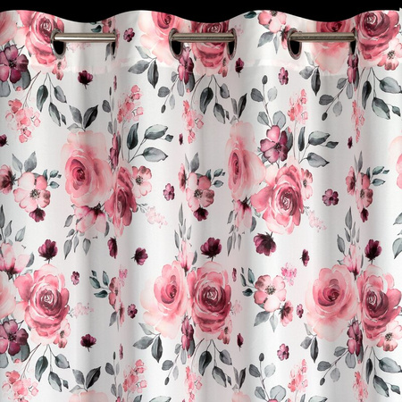 ZASŁONA GOTOWA CECILY 140 X 250 CM BIAŁY