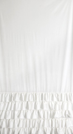 ZASŁONA GOTOWA CARLI NA TAŚMIE 140 X 270 CM BIAŁY