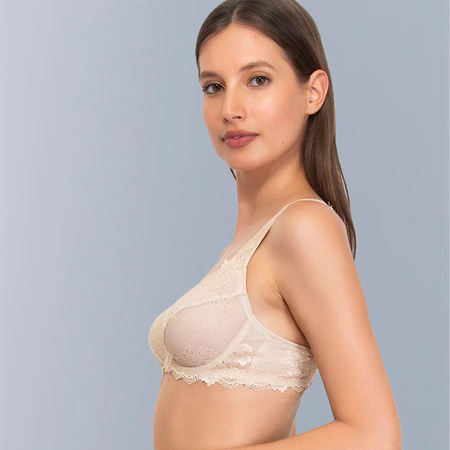 WONDERLACE 2442 Biustonosz Miękki, cipria/beż