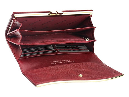 Skórzany pasek SILVER czarny 105-120-cm