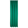 ZASŁONA GOTOWA MILAN NA TAŚMIE 140 X 300 CM CIEMNOZIELONY