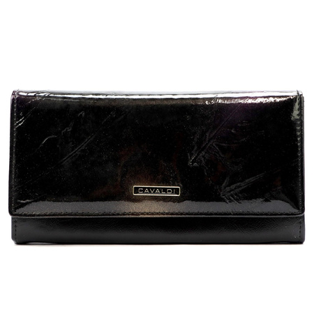 Portfel damski skórzany skóra naturalna + skóra ekologiczna Cavaldi 