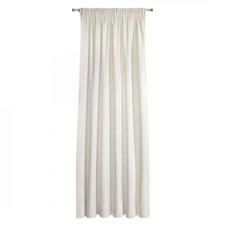 ZASŁONA GOTOWA VILLA NA TAŚMIE 140 X 270 CM KREMOWY