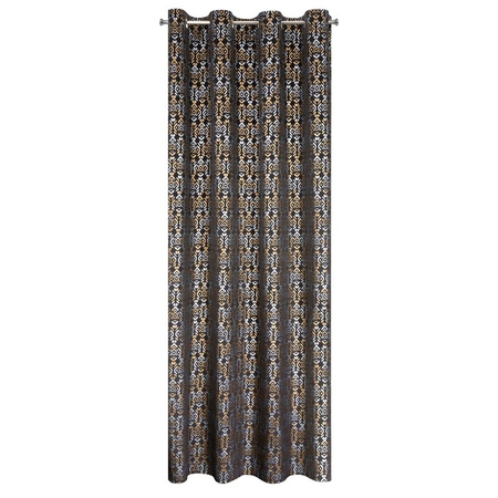 ZASŁONA GOTOWA LAURA 140 X 250 CM CZARNY
