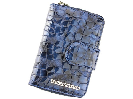 Portfel damski skórzany skóra naturalna Gregorio 