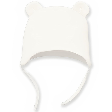 Czapka niemowlęca wiazana LOVELY DAY CREAM écru 50
