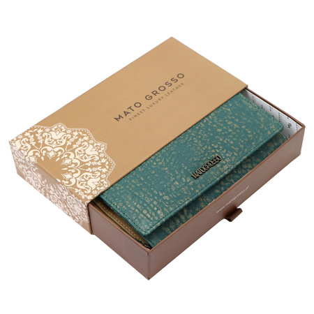 Portfel damski skórzany skóra naturalna Mato Grosso