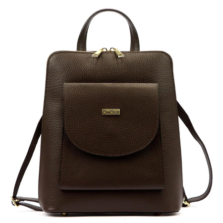 Plecak damski skórzany skóra naturalna MiaMore 