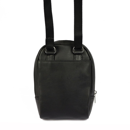 Torba saszetka listonoszka męska na ramię skórzana skóra naturalna Albatross