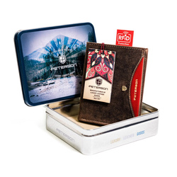 Portfel męski skórzany skóra naturalna  Peterson