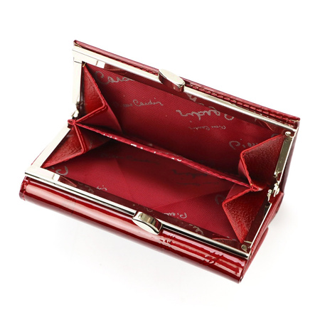 Portfel damski skórzany skóra naturalna Pierre Cardin