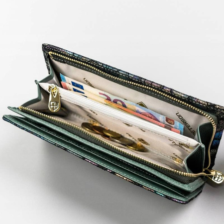 Portfel damski skórzany skóra naturalna  Peterson 