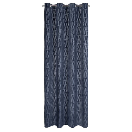 ZASŁONA GOTOWA INGA 140 X 250 CM GRANATOWY