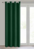 ZASŁONA GOTOWA LOGAN 135 X 250 CM CIEMNOZIELONY