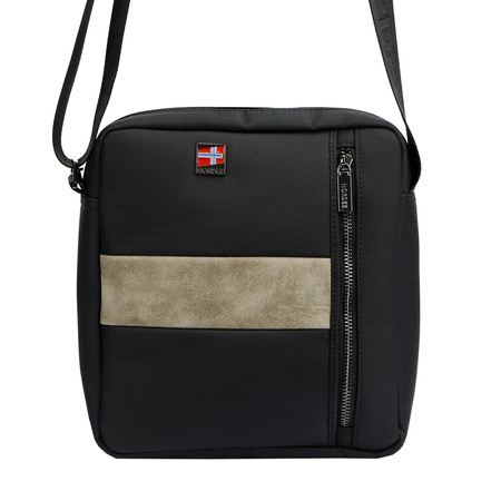 Torba saszetka na ramię męska materiałowa Nordee 