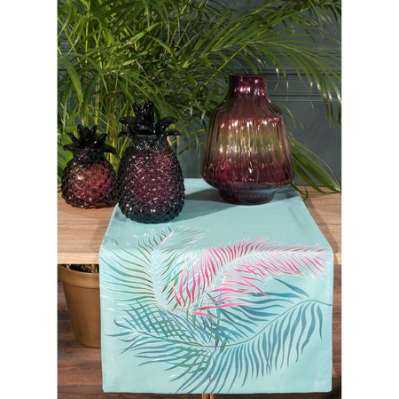 OBRUS ALBA 35 X 140 CM ZIELONY