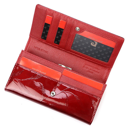 Portfel damski skórzany skóra naturalna Pierre Cardin 