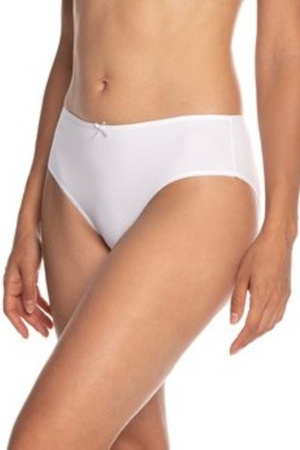 Figi bikini 400 BI 01 3-packbiały majtki damskie 