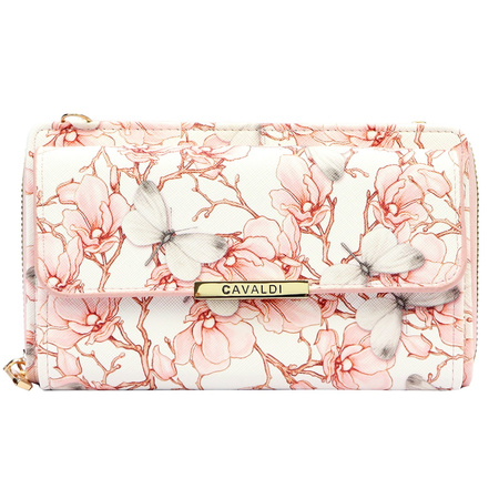 Portfel damski skórzany skóra ekologiczna Cavaldi 