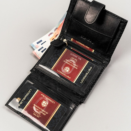 Portfel męski skórzany skóra naturalna  Peterson