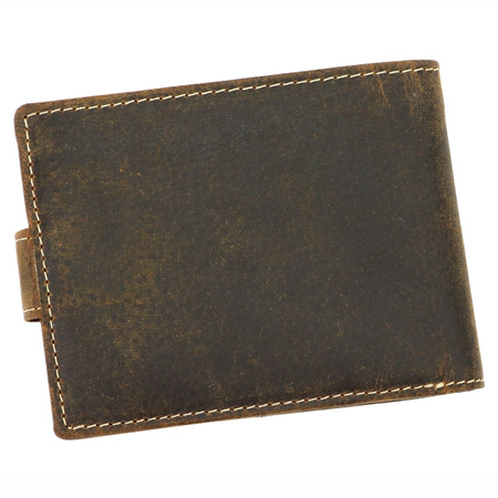 Portfel męski skórzany skóra naturalna Nordee