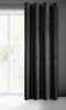 ZASŁONA GOTOWA JULIA 140 X 250 CM CZARNY