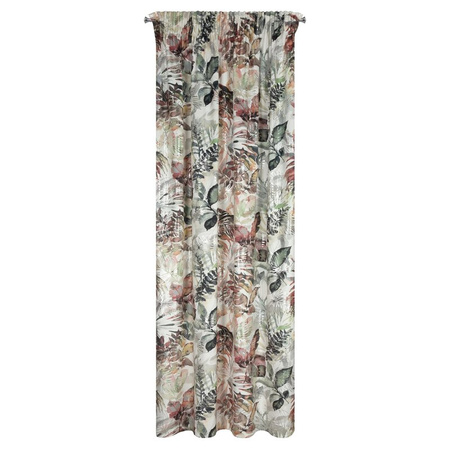 ZASŁONA GOTOWA ARINA NA TAŚMIE 140 X 270 CM BIAŁY