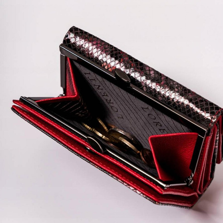 Portfel damski skórzany skóra naturalna Lorenti 