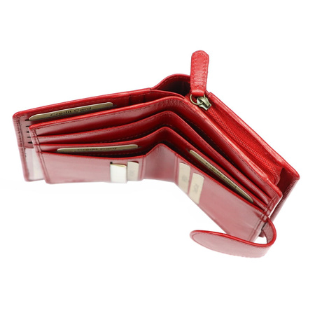 Portfel damski skórzany skóra naturalna El Forrest