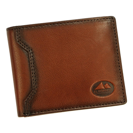 Portfel męski skórzany skóra naturalna El Forrest 