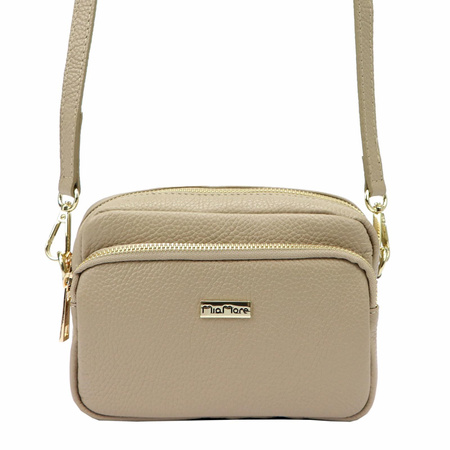 Torebka torebki skórzana skóra naturalna MiaMore damska