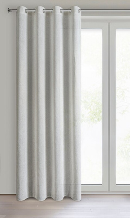 ZASŁONA GOTOWA ABBY 140 X 270 CM NATURALNY