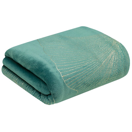 KOC GINKO1 150 X 200 CM TURKUSOWY