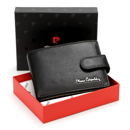 Portfel męski skórzany skóra naturalna Pierre Cardin