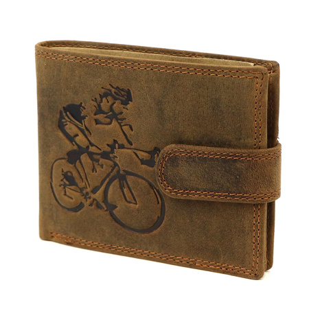 Portfel męski skórzany skóra naturalna Nordee