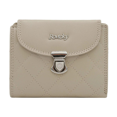 Portfel damski skórzany skóra naturalna Rovicky 