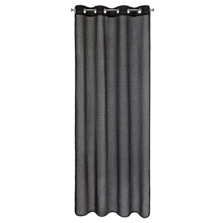 ZASŁONA GOTOWA AGIS 140 X 250 CM CZARNY
