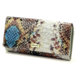 Portfel damski skórzany skóra naturalna Gregorio