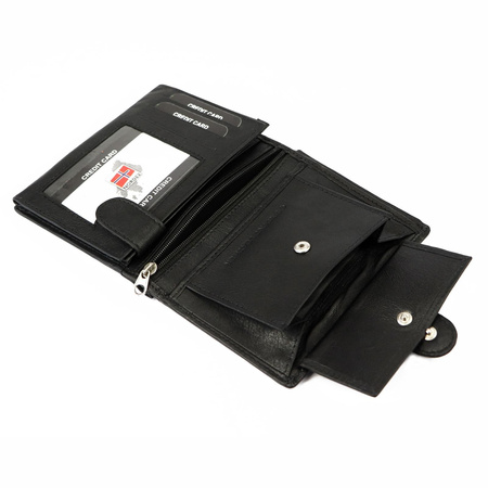 Portfel męski skórzany skóra naturalna Nordee