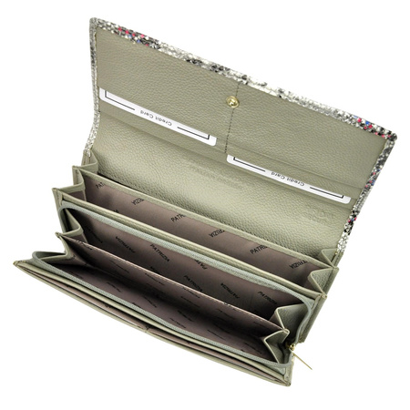 Portfel damski skórzany skóra naturalna Patrizia